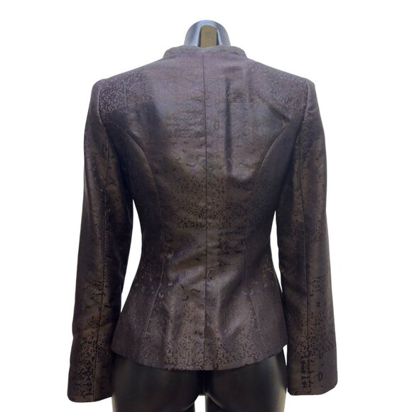 Giorgio Armani Silk Jacquard Blazer 6\38 - Picture 2 of 6